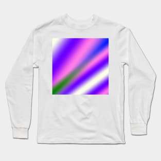 red blue green abstract texture background pattern Long Sleeve T-Shirt